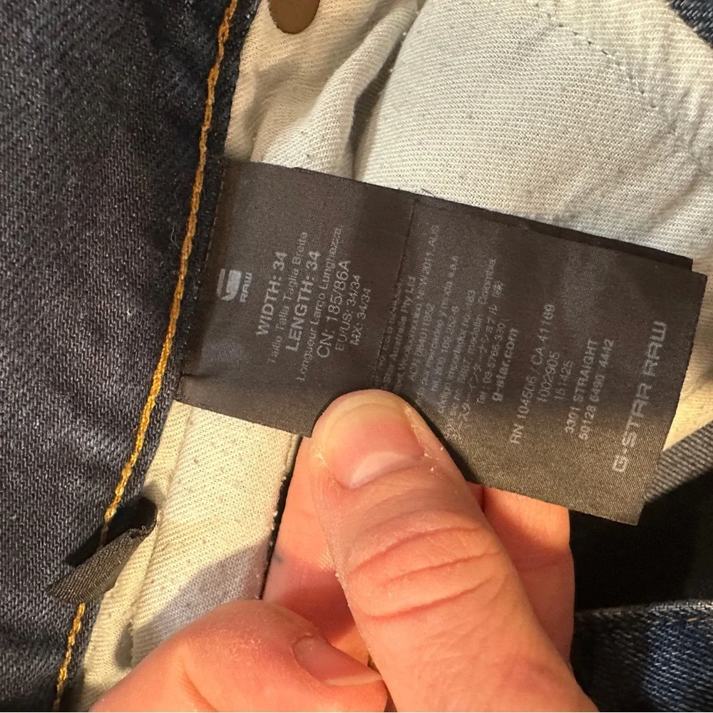 G-Star Raw 3301 Straight Jeans